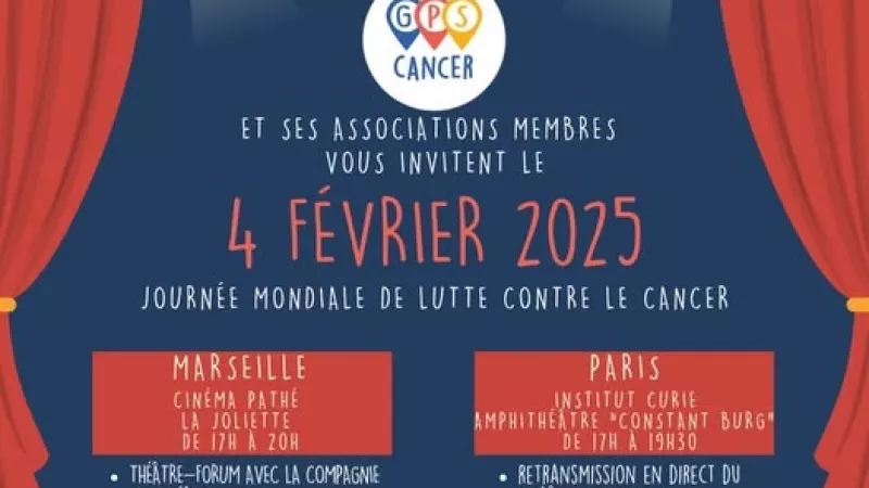 4 février - Journée mondiale de la lutte contre le cancer.