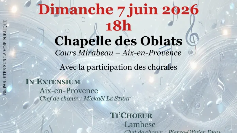 Concert le 7 juin