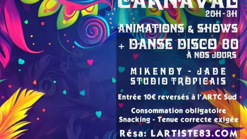 Soirée Carnaval le 7 février