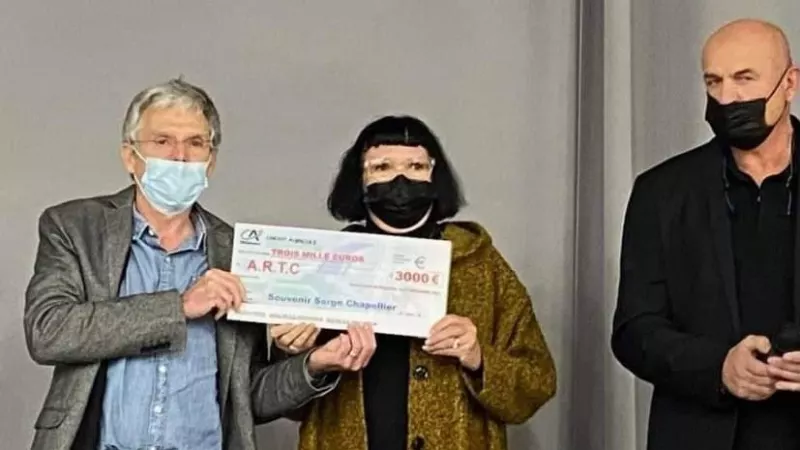 Remise de chèque