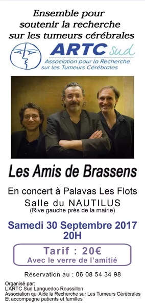 Les Amis de Brassens en concert à Palavas Les Flots
