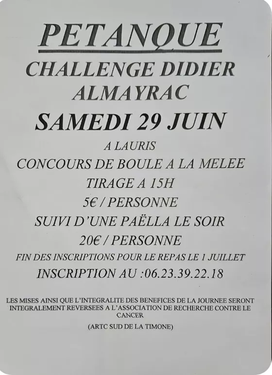 Le 29 Juin à Lauris