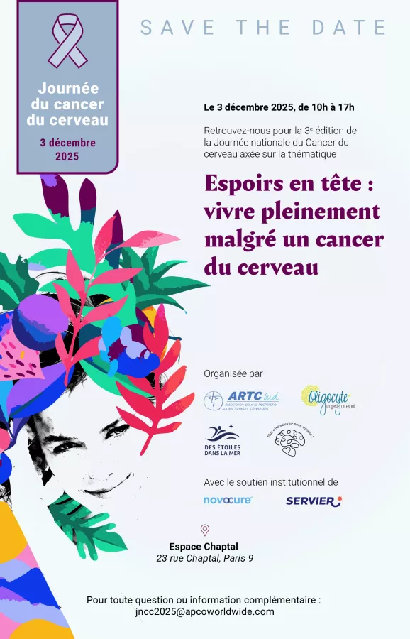 3 décembre - 3ème Journée Nationale sur le Cancer du cerveau