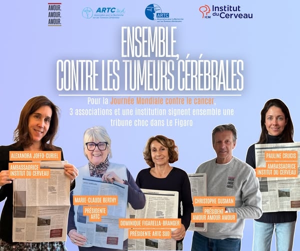 Le cancer du cerveau doit sortir du silence et devenir, enfin, une priorité nationale.