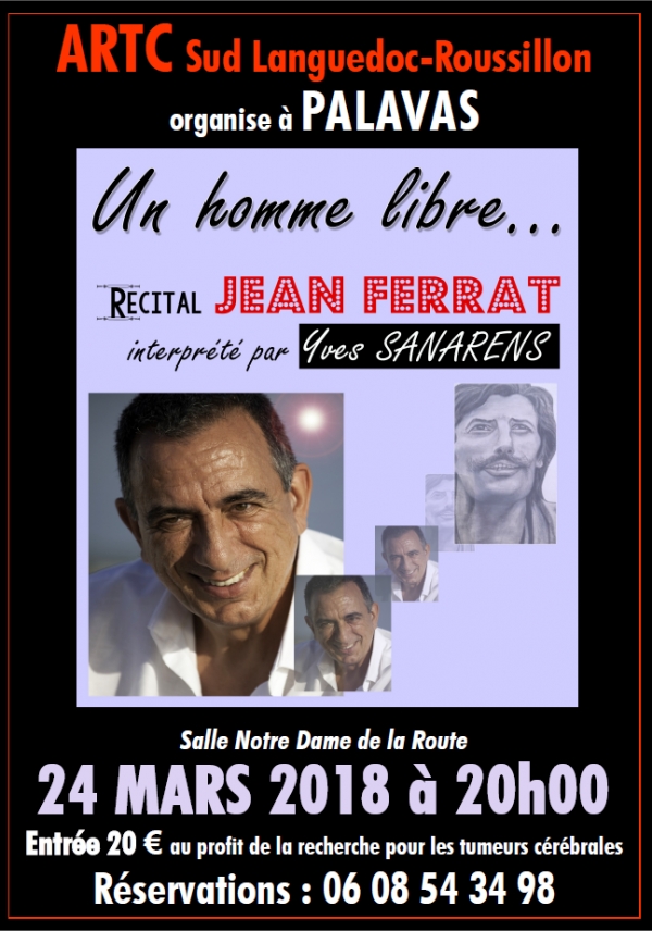 Récital Jean Ferrat à Palavas