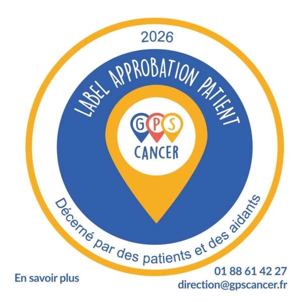 Le label "Approbation patient" de GPS Cancer