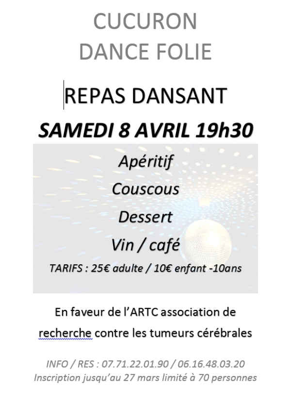 Repas dansant Cucuron