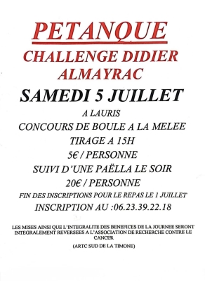 5 juillet à Lauris