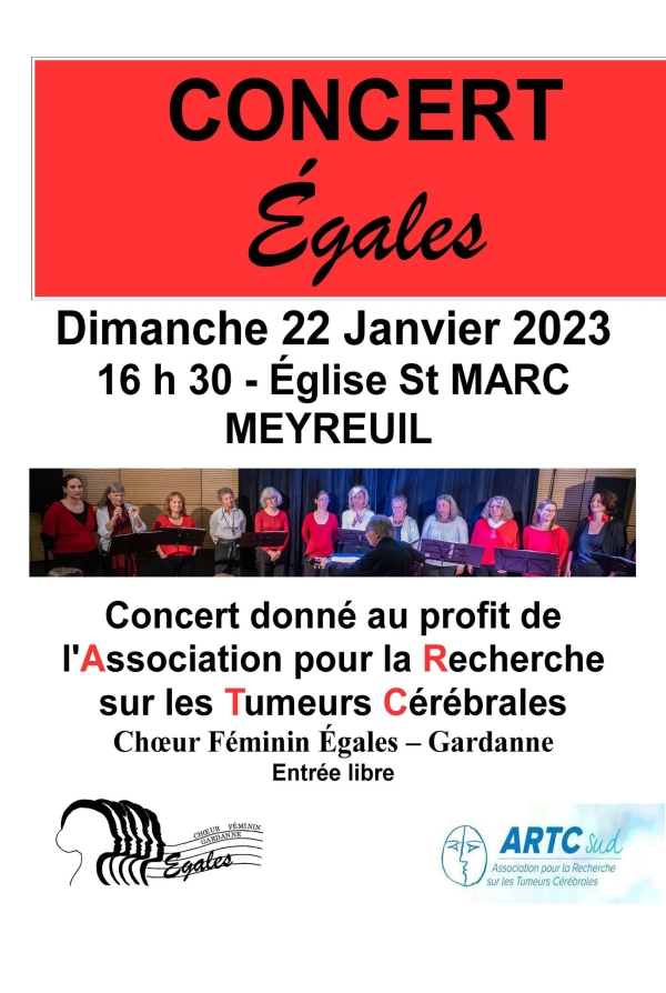 Concert au profit de l&#039;ARTC Sud