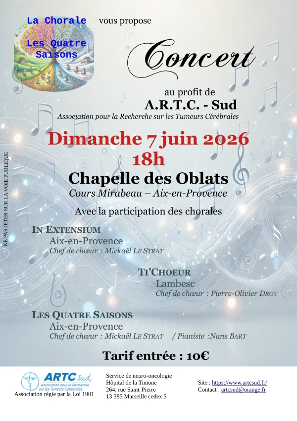 Concert le 7 juin